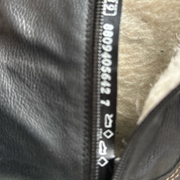 Remonte Black Boots with Knit Cuff - Wear long mid calf or short ankle - Size 7 - Picture 2 of 12